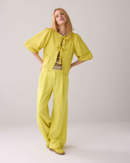 Bluse TAFT Yellow – Bild 5