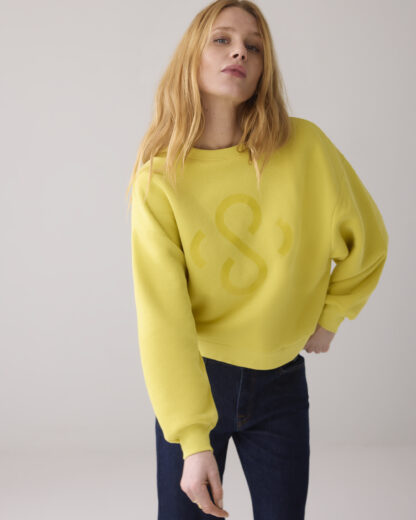 Pullover VINTAGE Yellow – Bild 5